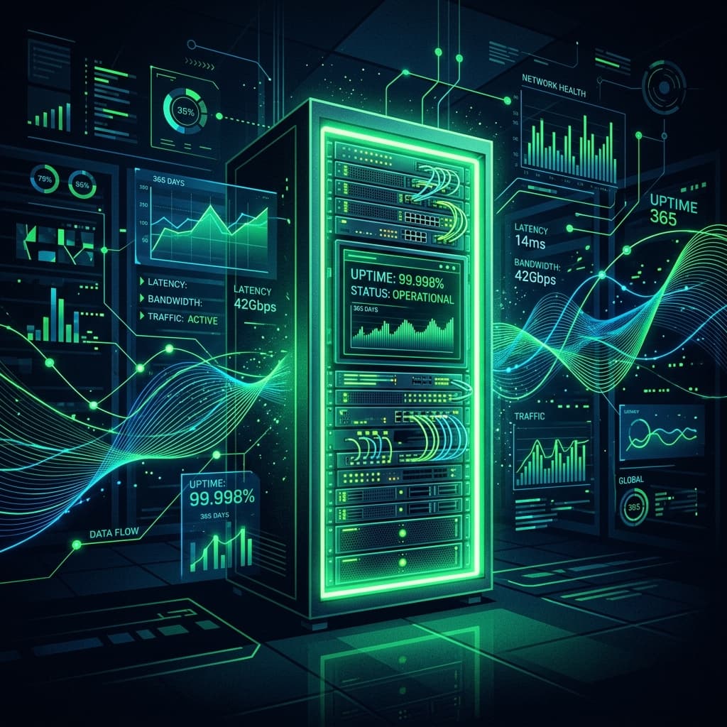 Por que 99.9% de uptime não é sorte — é processo