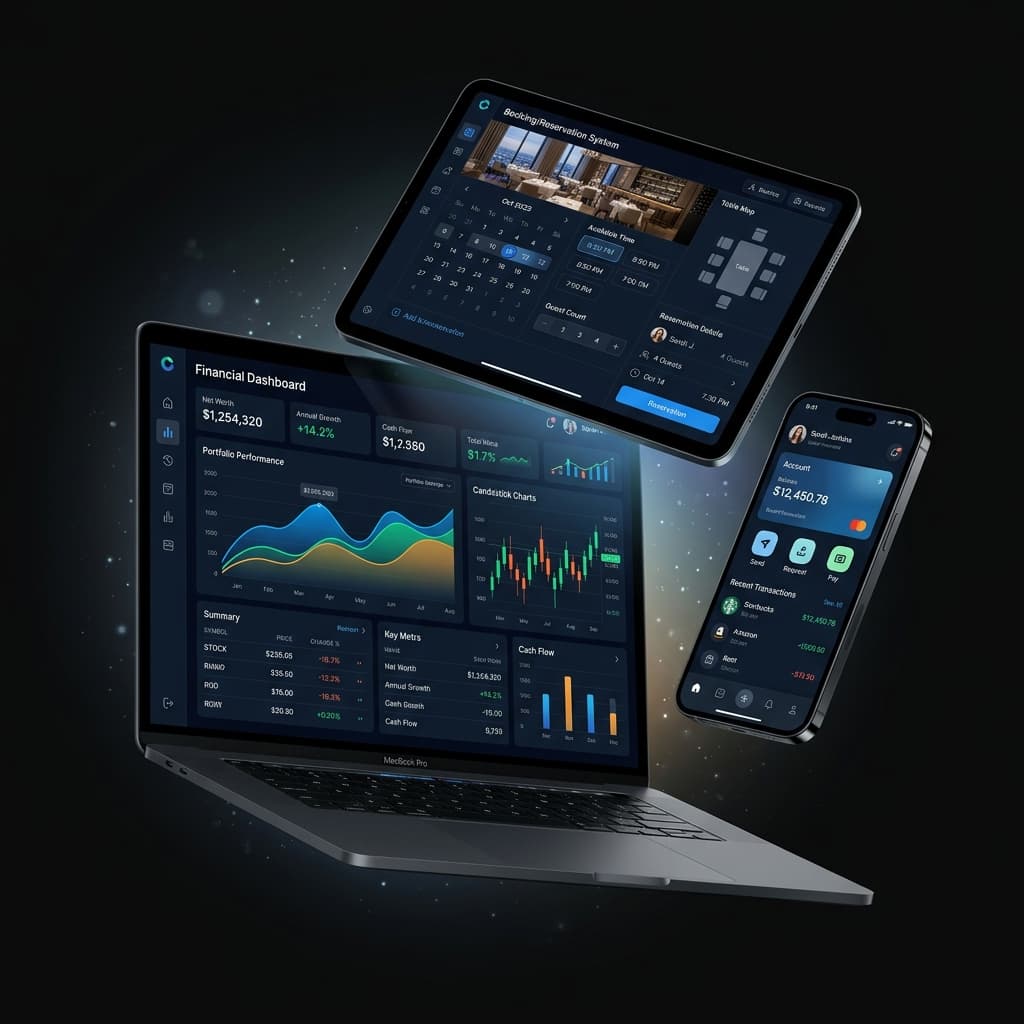 Projetos Stackfy em múltiplos dispositivos