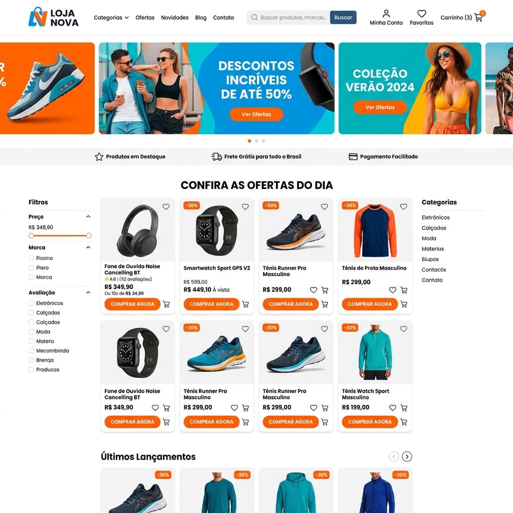Plataforma de Vendas Online