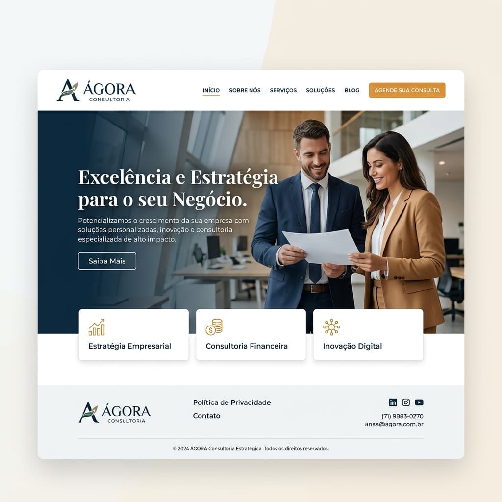 Website para Clínicas e Advogados